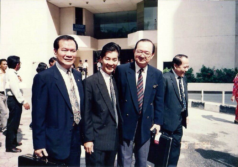 Raymond Wong and Dato Peter Chin Raymond Wong and Dato Peter Chin